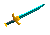 Rune short sword