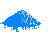 Ground blue dragon scale